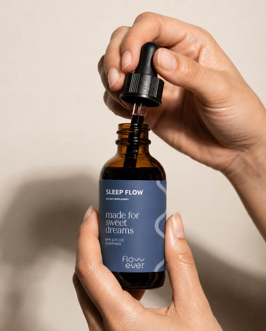 Sleep Flow Natural Creamy Drops Sleep Supplement