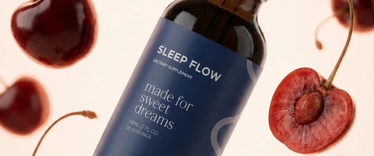 Flowever Sleep Flow sleep drops with fresh tart cherries