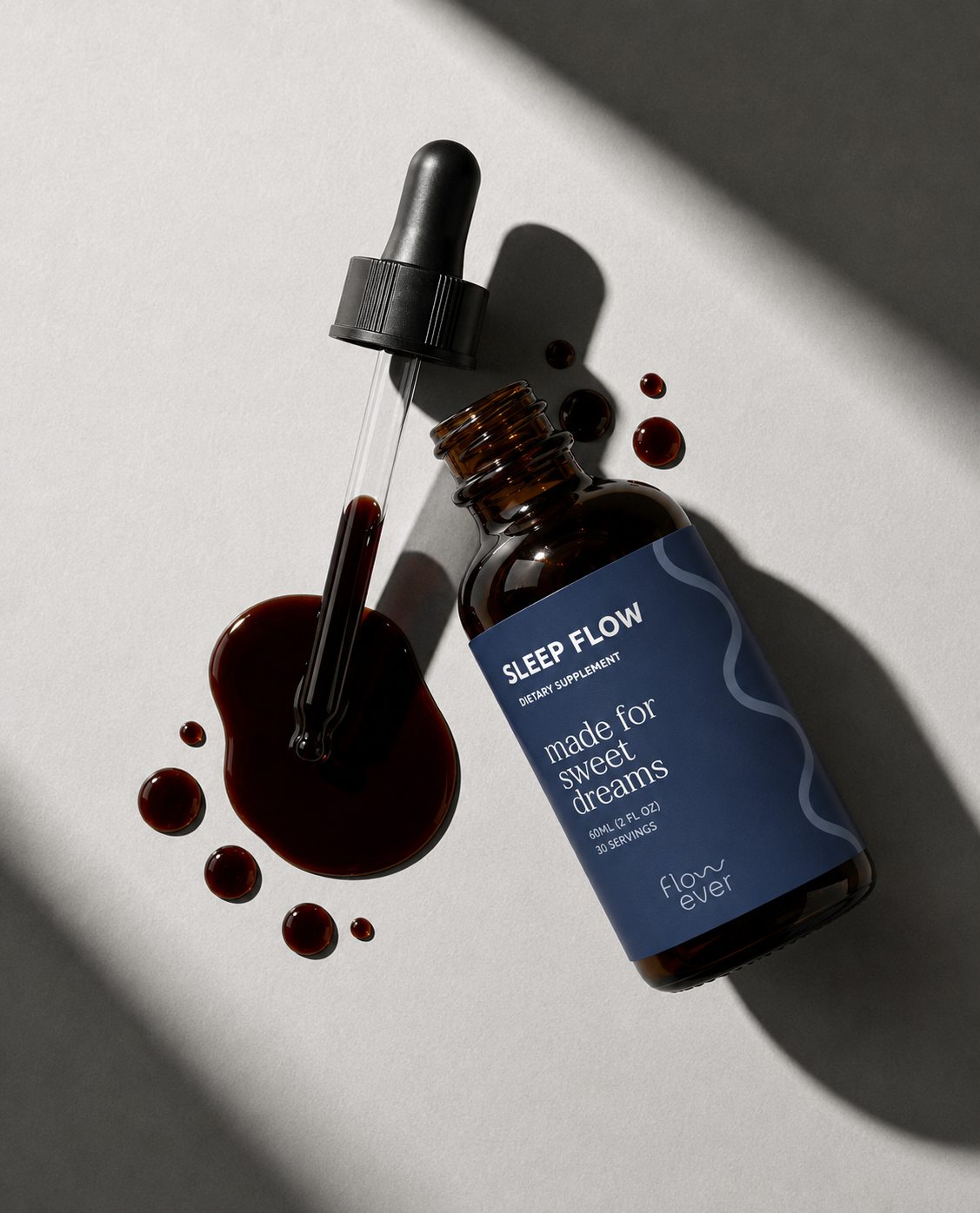 Sleep Flow Natural Creamy Drops Sleep Supplement